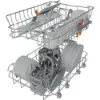 Hotpoint HP2IE10CS80UK Integrated Slimline Dishwasher with Rapid Wash drawers