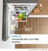 Bosch KGN34NLEAG Freestanding Fridge Freezer in Stainless Steel Look