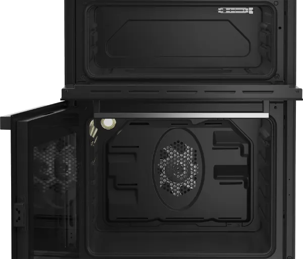 Beko BDI6C65 60 cm Double Oven Electric Cooker with Induction Hob – Black