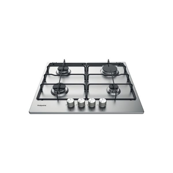 Hotpoint PPH 60P F IX UK Hob - Silver Inox main