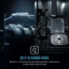 Tower T19058 2.6l Frozen Drink Slushi Maker - Black_self-cleaning mode