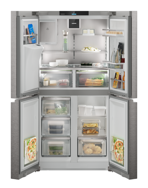 Liebherr MBsddi 9058 Prime BioFresh NoFrost 4-door French Door Fridge Freezer with Water and Ice Cube Dispenser_interior full