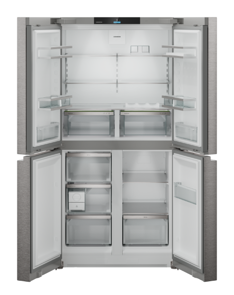Liebherr Msdd 9012 Pure NoFrost 4-door French Door Fridge Freezer with EasyTwist-Ice_interior empty