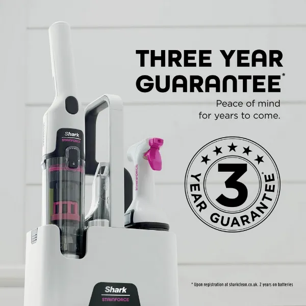Shark LA450UKT Detect Pet Pro Upright Corded Vacuum - Graphite Grey_3 year guarantee