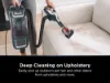 Shark LA791UKT Detect Pet Pro Upright Corded Vacuum - Adriatic Teal / Silver_deep cleaning on upholstery