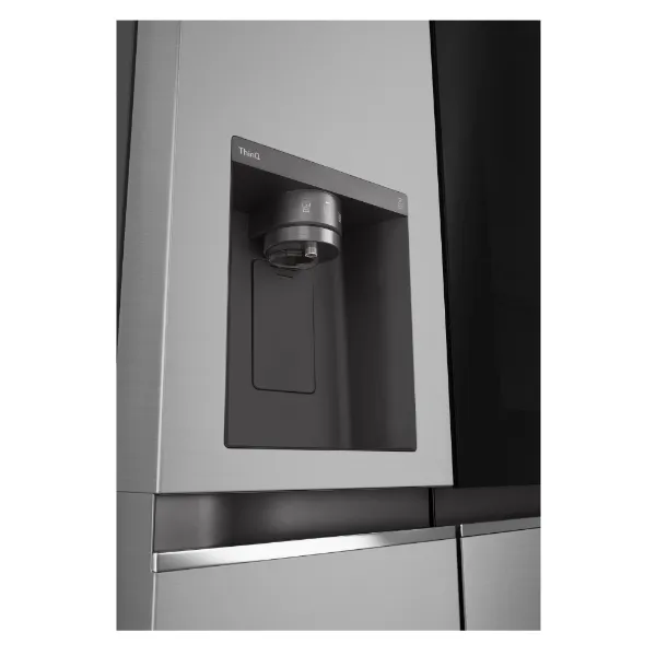 LG GSGV80PYLL 635L InstaView™ Side-By-Side American Style Fridge Freezer in Prime Silver_water dispenser