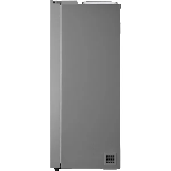 LG GSLC41PYPE 641L NatureFRESH Side-By-Side American Style Fridge Freezer in Prime Silver_side
