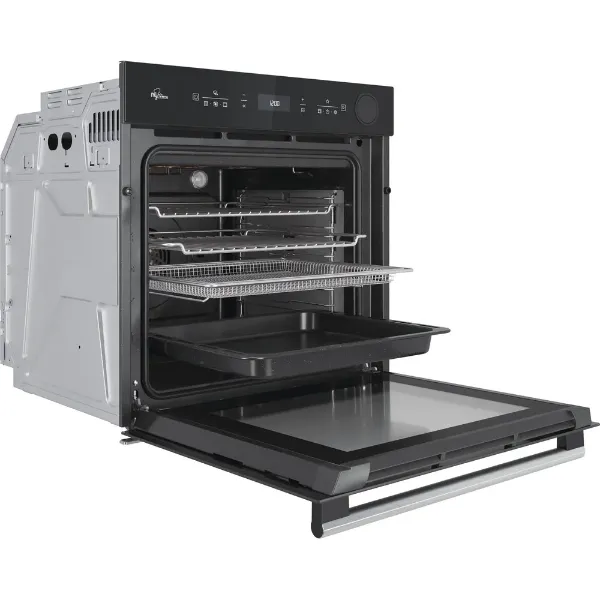 Hotpoint SI4S 854 C BL Class 4 60cm Built-In Single Multifunction Oven with Multiflow and Air Fry_Open