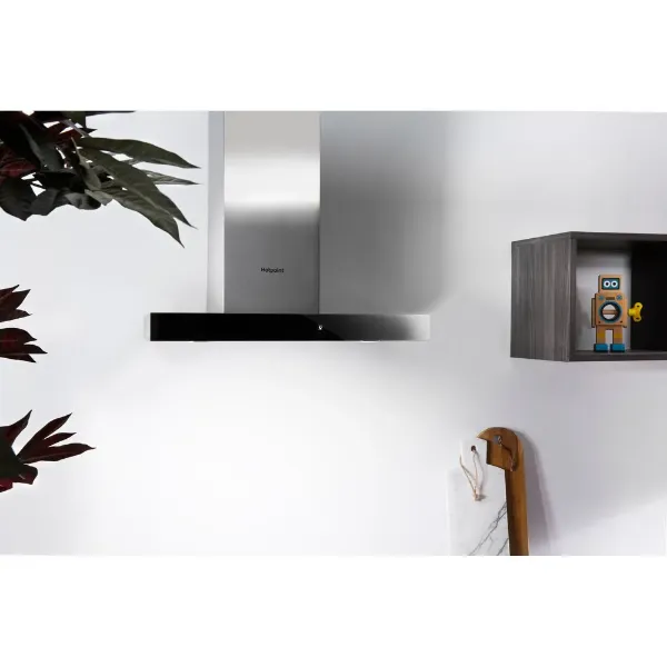 Hotpoint PHBS68FLTIX1 60cm Cooker Hood in Stainless Steel_Lifestyle