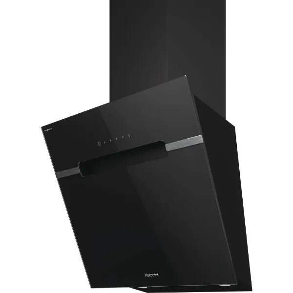 Hotpoint PHVS61FLTDPK Wall Mounted 60cm Chimney Cooker Hood