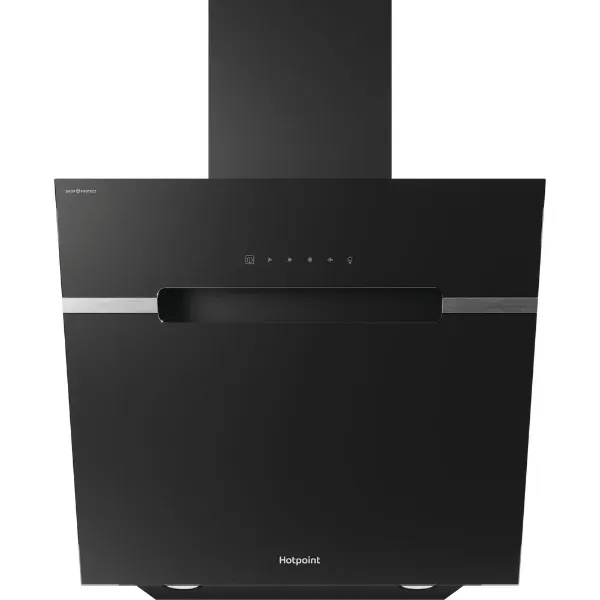 Hotpoint PHVS61FLTDPK Wall Mounted 60cm Chimney Cooker Hood