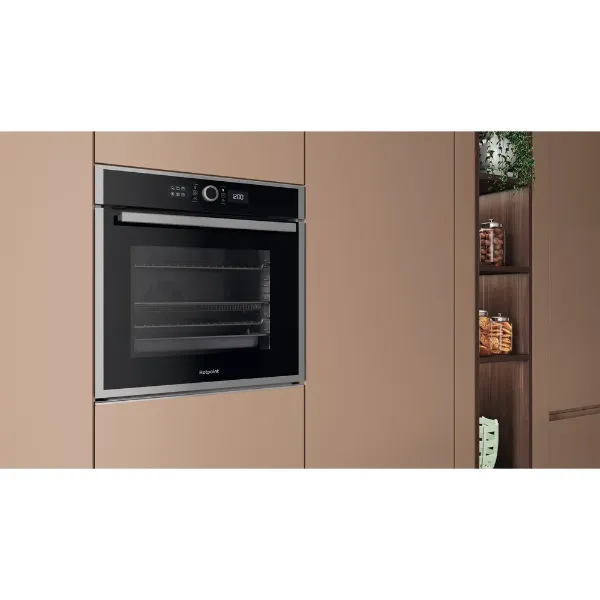 Hotpoint Class 4 HOI4S8HM0XUK 60cm Built-In Single Multifunction Oven with ActiveMultiflow and Air Fry