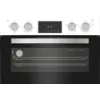 Hotpoint DIH10DW 89cm Built In Double Fan Oven with Enamel Liners