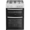 Indesit IDG6GW 60cm Gas Double Cooker - White