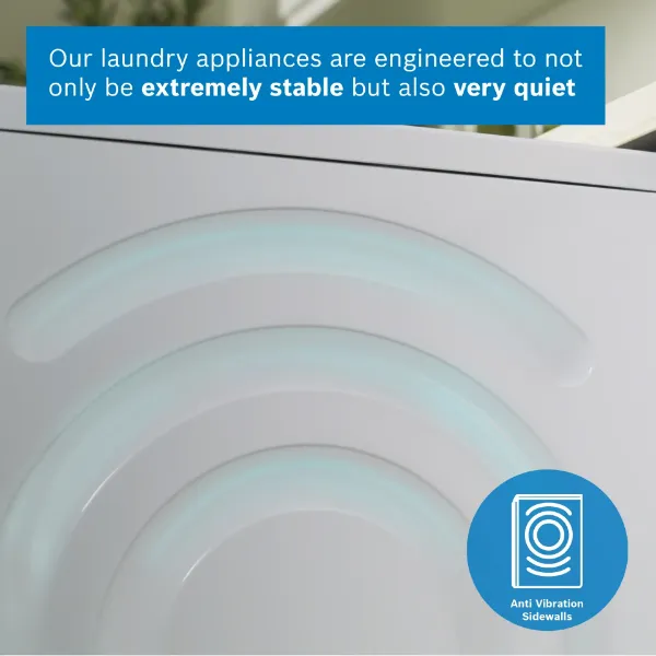 Bosch WRB247C9GB Series 8 9kg Heat Pump Tumble Dryer in White
