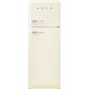 Smeg FAB30RCR6UK 60cm 50’s Style Fridge Freezer Right Hand Hinged In Cream