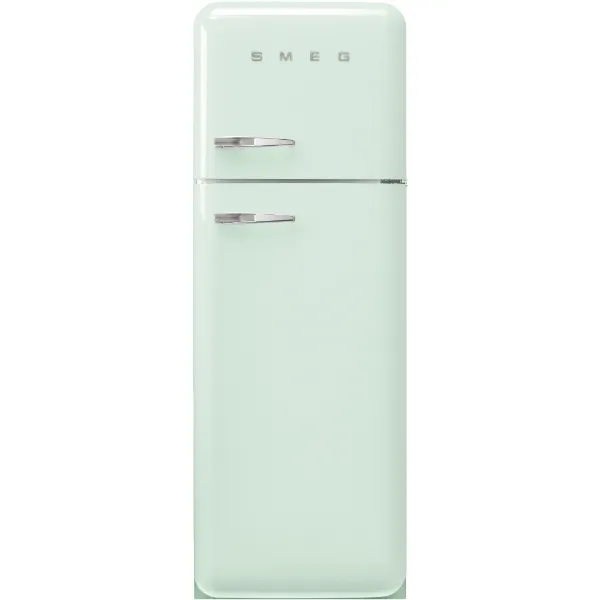 Smeg FAB30RPG6UK 60cm 50’s Style Fridge Freezer Right Hand Hinged In Pastel Green