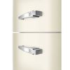 Smeg FAB32LCR6UK 60cm 50’s Style Fridge Freezer Left Hand Hinged In Cream