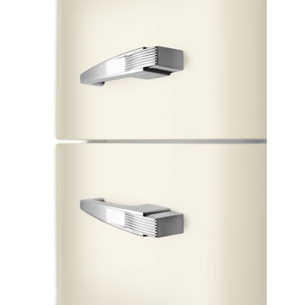 Smeg FAB32LCR6UK 60cm 50’s Style Fridge Freezer Left Hand Hinged In Cream