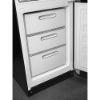 Smeg FAB32RBL6UK 60cm 50’s Style Fridge Freezer Right Hand Hinged In Black