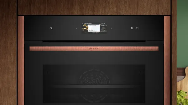Neff C29FS3AY0 Flex Design N90 Built-in Compact Oven with Steam Function 60 x 45cm