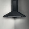 Elica ACUTA-BLK Wall Mounted Cooker Hood in Black 
