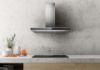 Elica ADELE-AT-BSS-60 60cm Wide Wall Mounted Cooker Hood in Black Glass/Stainless Steel