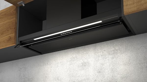 Elica BOX-AD-PLS-B-90 Boxin Advance Plus 90cm Integrated Cooker Hood in Black