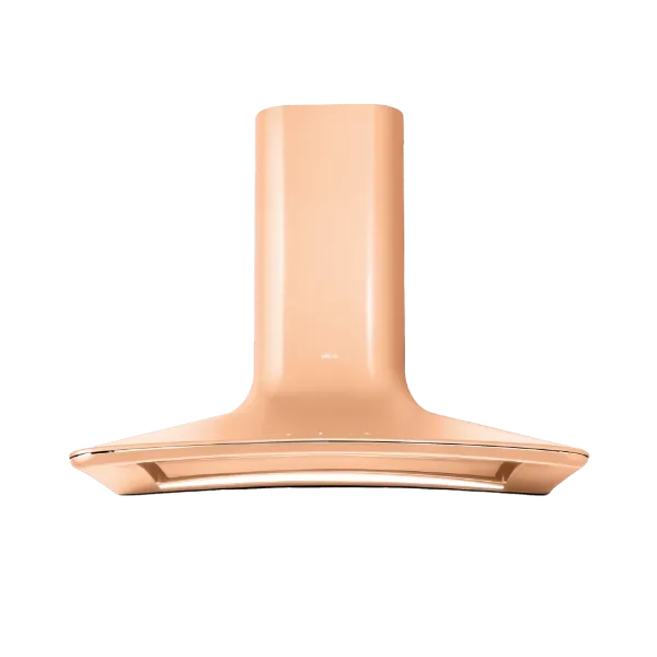 Elica DOLCE-PEACH 85cm Wall Mounted Cooker Hood in Peach