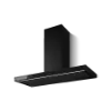 Elica ELEMENT-BLK-120 Element 120cm Wall Mounted Cooker Hood in Black