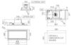 Elica ILLUS-PLS-RM-BK 100cm Ceiling Integrated Cooker Hood in Black 