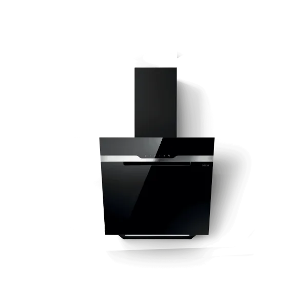 Elica MAJ-AT-60-BLK 60cm Wall Mounted Cooker Hood in Black