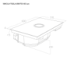 Elica NT-SWH-EVO-BL NikolaTesla Switch 83cm Venting Hob in Black 