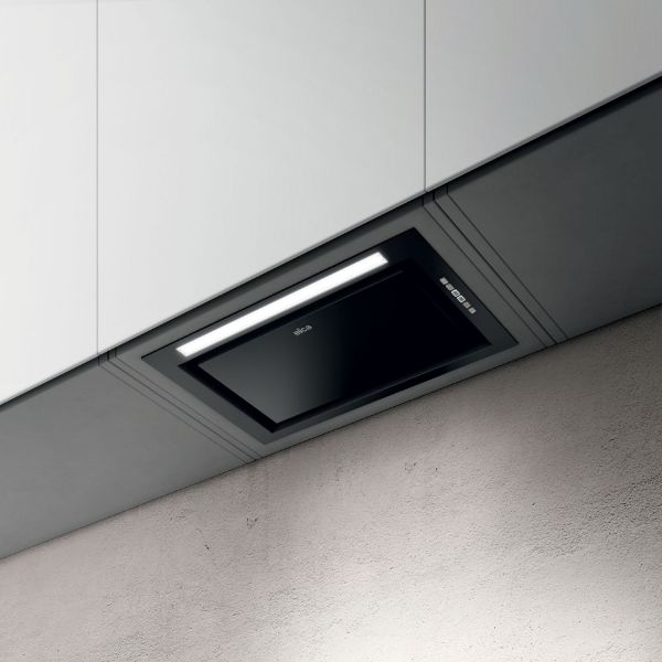Elica SLK-ADV-PLS-B60 Sleek Advance Plus 60cm Canopy Hood in Matt Black