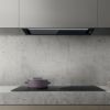 Elica SLK-ADV-PLS-B80 Sleek Advance Plus 80cm Canopy Hood in Matt Black