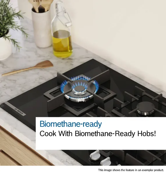 Bosch PCR9A5I90 Series 6 90 cm 5 Burner Gas Hob in Stainless Steel