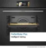 Bosch HRG7764B1B Built-in Oven with Added Steam Function in Black