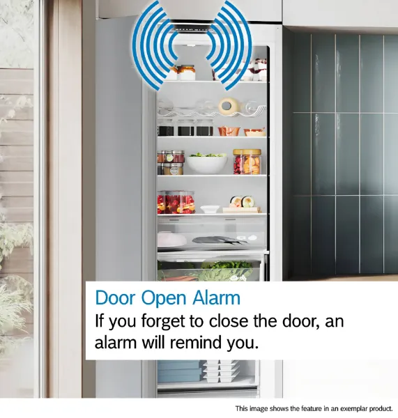 Bosch KGN86VIEAG Series 4 Total No Frost Freestanding Fridge Freezer in Brushed Steel Anti-Fingerprint
