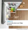 Bosch KGN86VIEAG Series 4 Total No Frost Freestanding Fridge Freezer in Brushed Steel Anti-Fingerprint