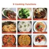 Ninja PC201UK HyperHeat 9-in-1 Pressure & Rice Cooker - Grey/Black