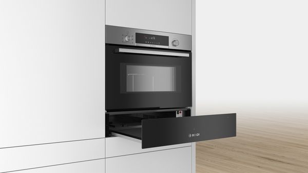 Bosch BIC510NB0 Built In Warming Drawer In Black
