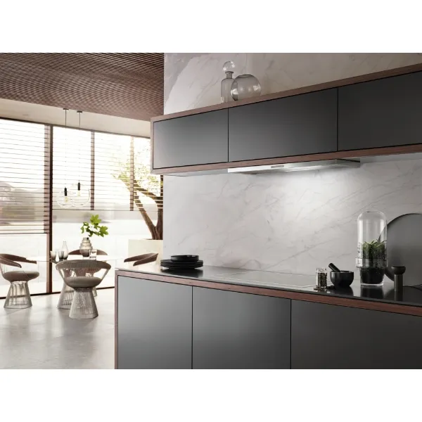 Miele DAS2920 EDST 90cm Telescopic Hood in Stainless Steel