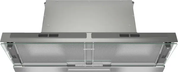 Miele DAS4940_GLASS 85cm Telescopic Hood in Stainless Steel/Glass