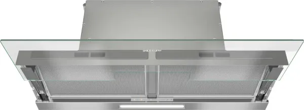 Miele DAS4940_GLASS 85cm Telescopic Hood in Stainless Steel/Glass