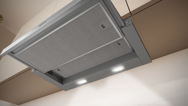 Neff D46ED22N1B 60cm Telescopic Cooker Hood in Silver metallic