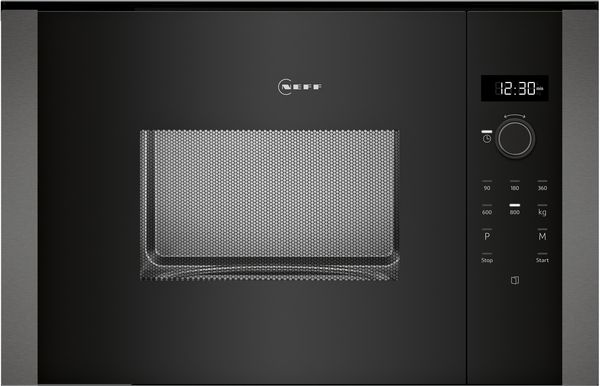 Neff HLAWD23G0B Built In Microwave Oven In Graphite