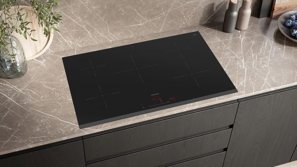 Siemens EH831HVB1E 80cm Induction Hob in Black