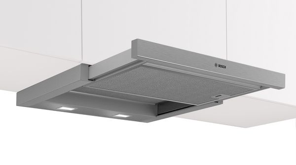 Bosch DFS067A51B Telescopic Cooker Hood In Silver Metallic