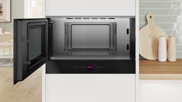 Bosch BFL7221B1B, Built-in microwave oven Black
