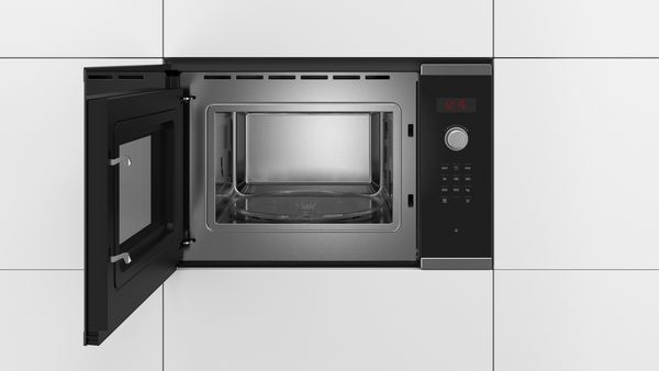 Bosch BFL553MS0B Built In Microwave Oven In Stainless Steel